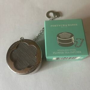 Fortnum & Mason Stainless Steel Flower Tea Infuser. NWT